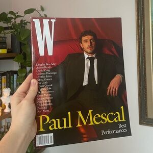 Paul Mescal W Magazine Cover Issue